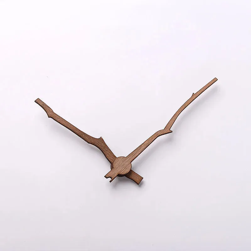 Walnut Wood DIY Wall Quartz Clock Hands Pointers Suitable for 12 14 inch Clocks